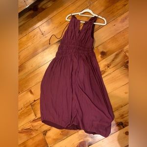 Asymmetrical Burgundy Moulinette Soeurs Dress 4